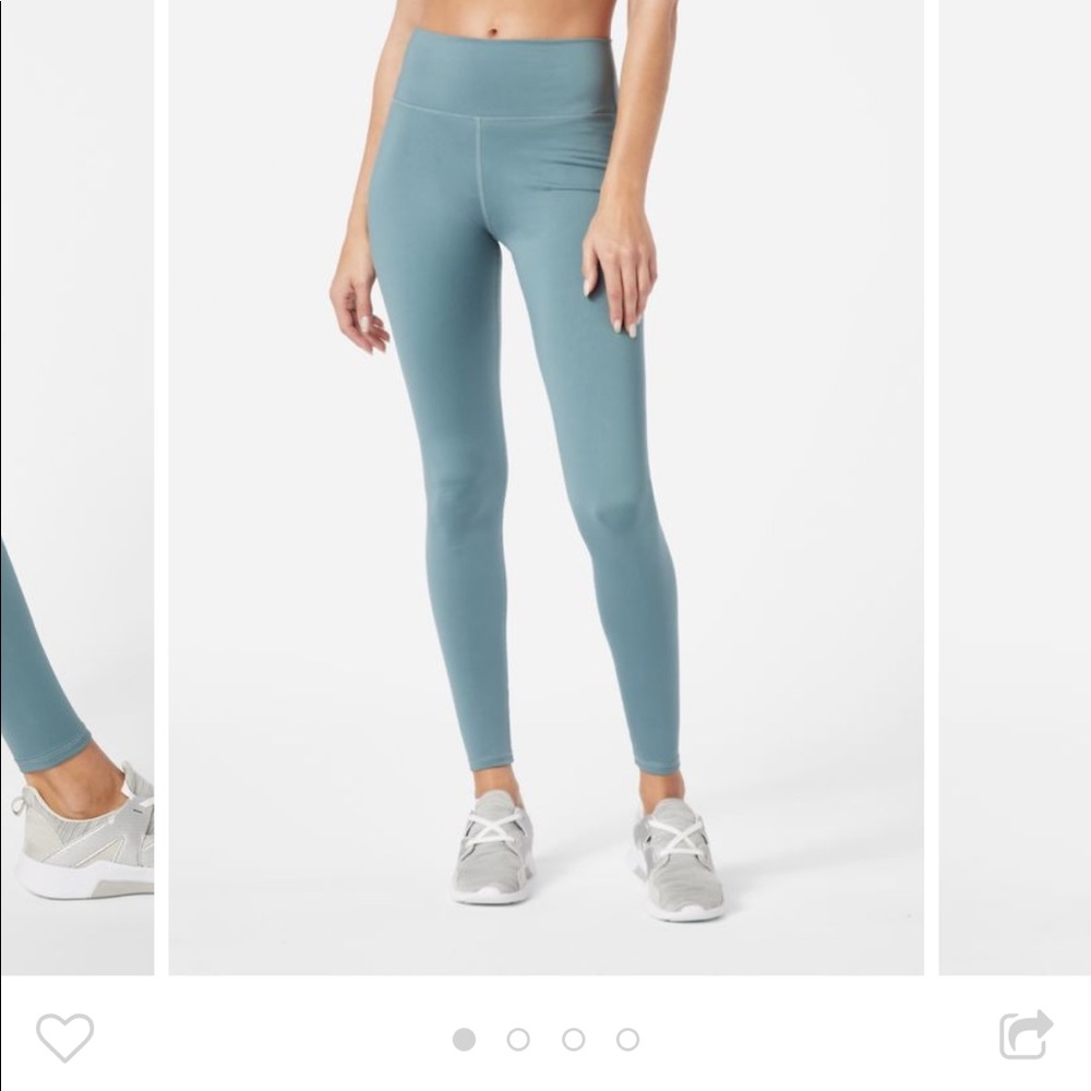 JustFab High Waisted Full Length Active Leggings
